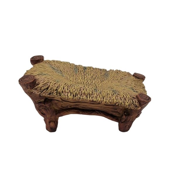 DiGiovanni by Autom Nativity Manger 4"X2.5" Poly Resin Figure 1998 Jesus VTG - Picture 5 of 10